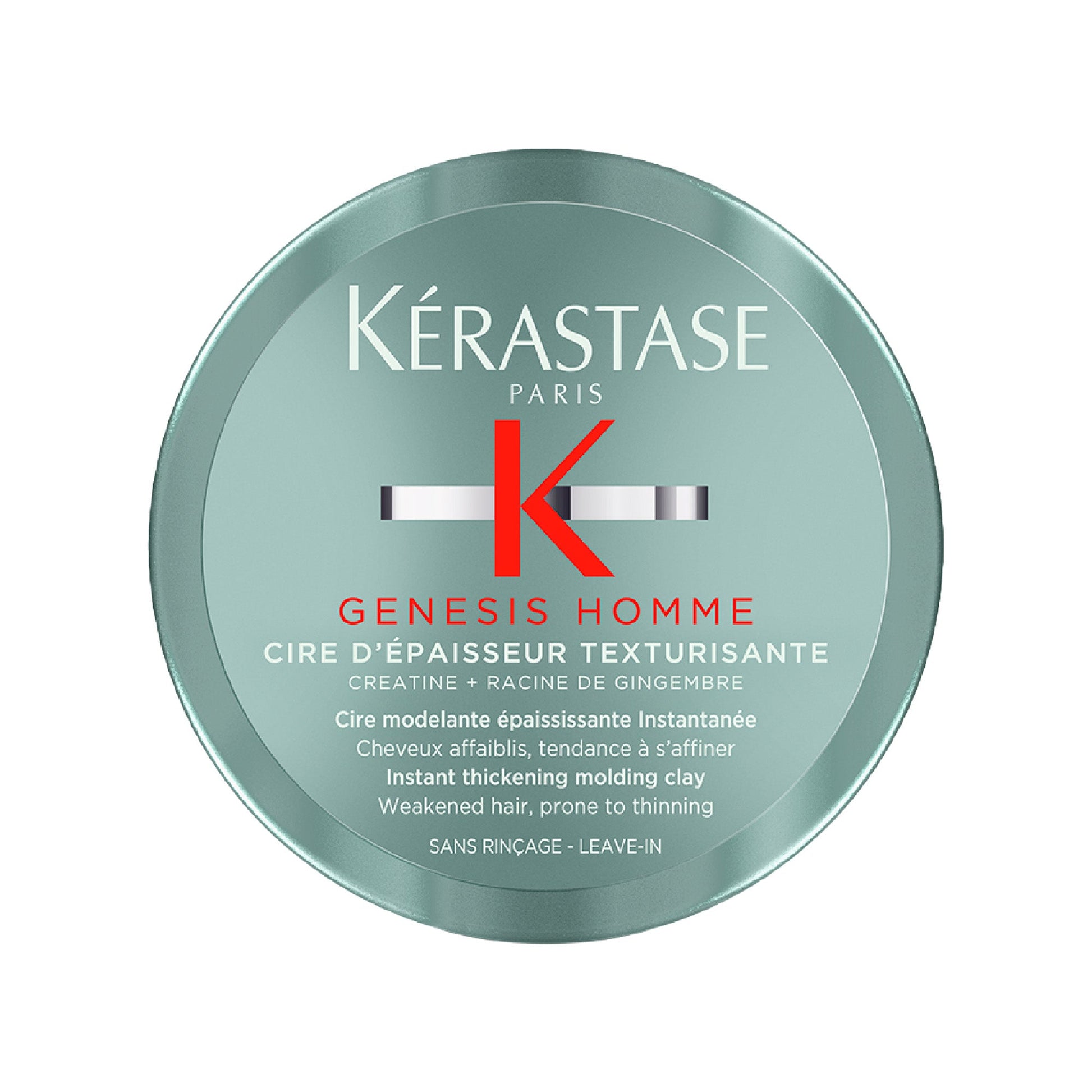חימר Cire d'Épaisseur Texturisante Genesis Homme 75ml | קרסטס | פיל אנד ג'ו