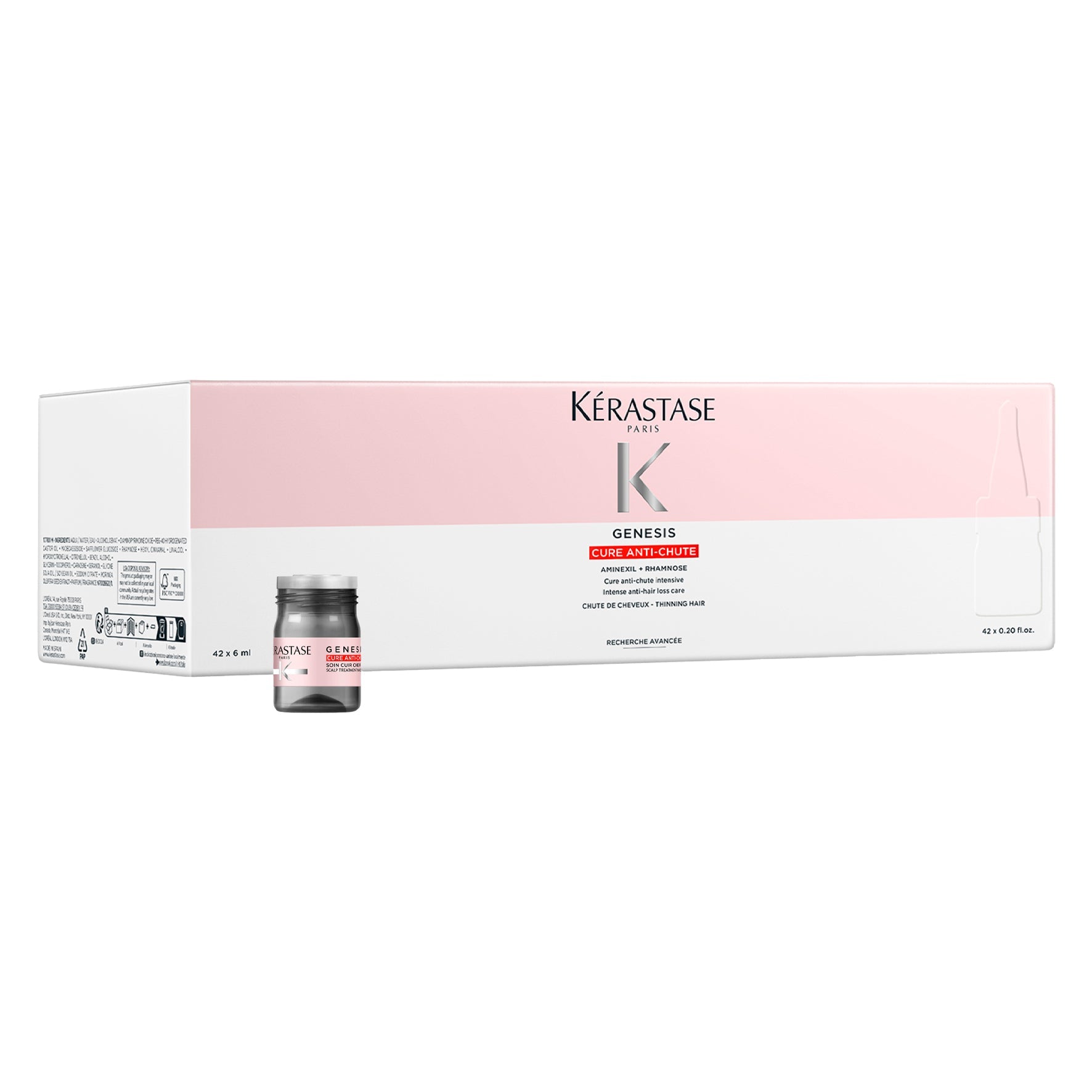 אמפולות Cure Anti-Chute Intensive Genesis 42x6ml | קרסטס | פיל אנד ג'ו
