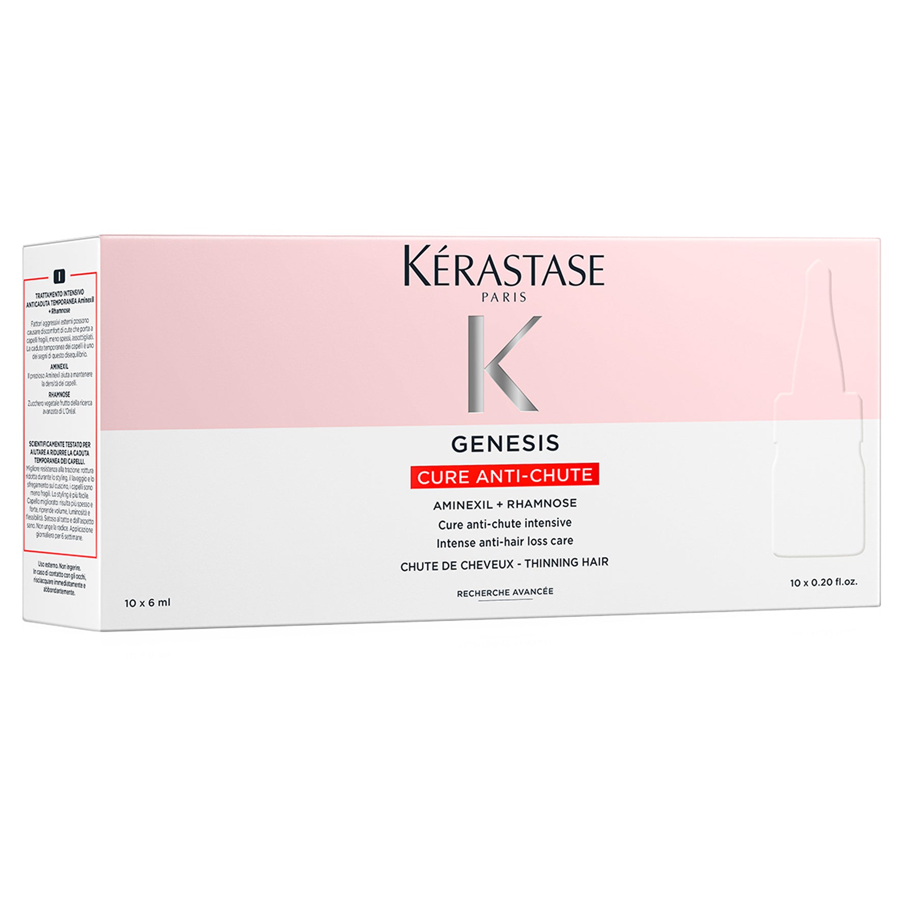 אמפולות ג'נסיס  <br> Cure Anti-chute Intensive Genesis 10x6ml