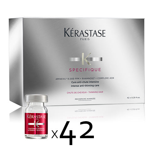 ספסיפיק טיפוח אינטנסיבי לשיער דליל <br> Cure Anti-chute Intensive SPÉCIFIQUE 42x6ml | Cure Anti-chute Intensive SPÉCIFIQUE