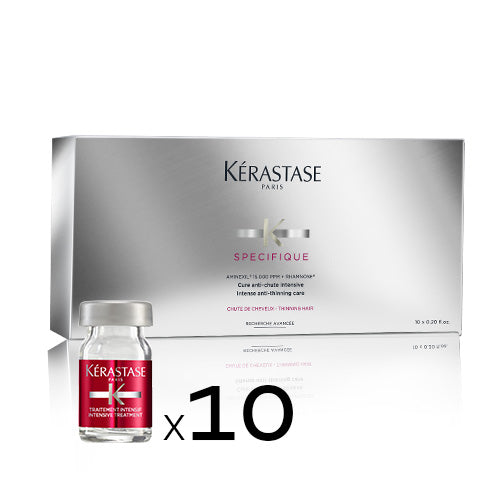 ספסיפיק טיפוח אינטנסיבי לשיער דליל <br> Cure Anti-chute Intensive SPÉCIFIQUE ANTI-HAIR LOSS 10x6ml | Cure Anti-chute Intensive