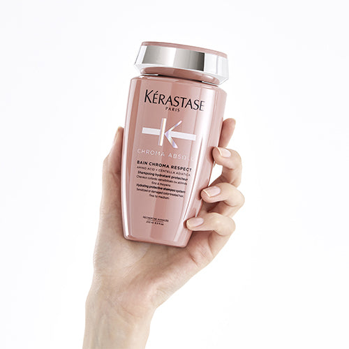 BAIN CHROMA RESPECT 250ML <br>   אמבט חפיפה לשיער צבוע עדין או פגום ללא סולפט