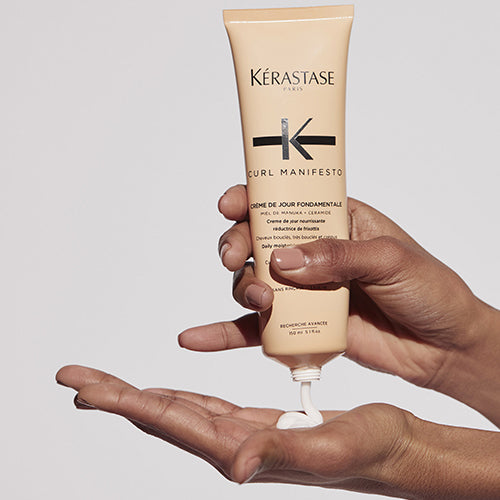 Crème de Jour Fondamentale 150ML <br> תחליב להפחתת פריזים לשיער גלי, מתולתל ומקורזל