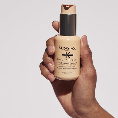 HUILE SUBLIME REPAIR 50ML <br> שמן לחות רב תכליתי לשיער גלי, מתולתל ומקורזל