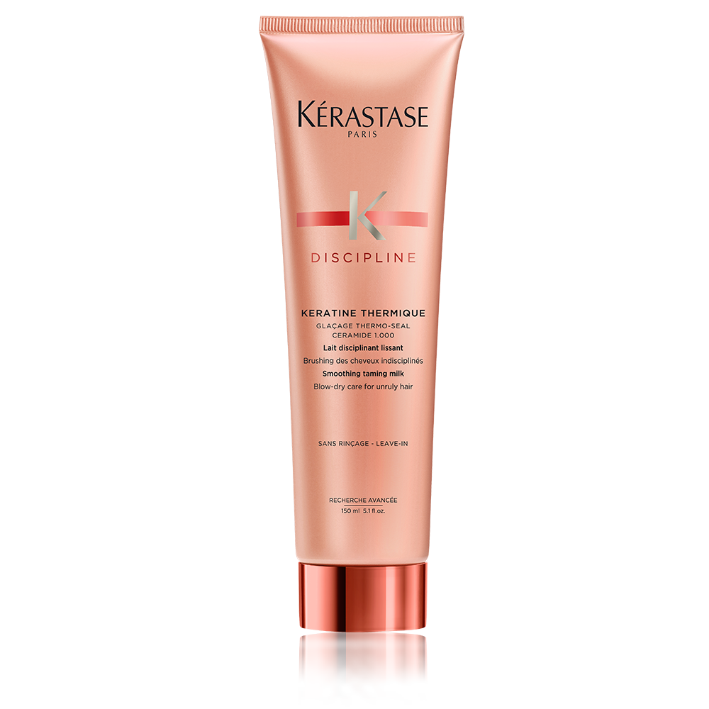 תחליב מגן מפני חום לשיער קשה לשליטה <br> KERATINE THERMIQUE DISCIPLINE FLUIDEALISTE 150ml