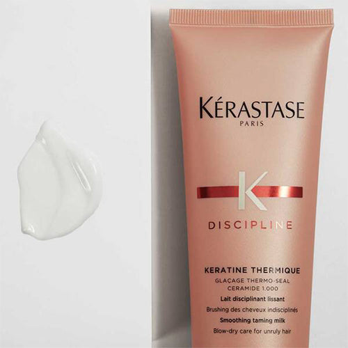 תחליב מגן מפני חום לשיער קשה לשליטה <br> KERATINE THERMIQUE DISCIPLINE FLUIDEALISTE 150ml